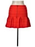 Sans Souci Solid Red Casual Skirt Size L - photo 2