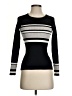 Iz Byer Stripes Black Pullover Sweater Size XS - photo 1