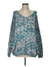 On The Road... Tweed Teal Pullover Sweater Size S - photo 1