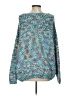 On The Road... Tweed Teal Pullover Sweater Size S - photo 2