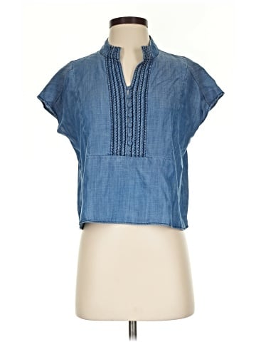 Pookie & Sebastian Short Sleeve Blouse (view 1)