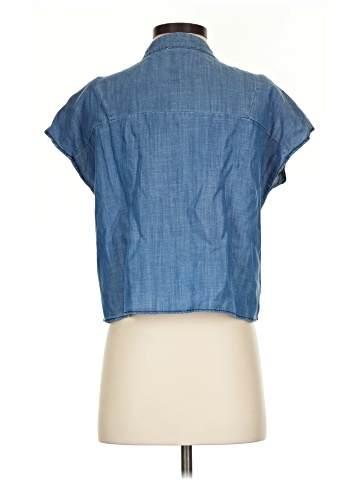 Pookie & Sebastian Short Sleeve Blouse (view 2)