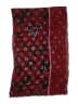 Unbranded Paisley Burgundy Red Scarf One size - photo 2