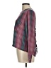 Cloth & Stone Plaid Burgundy Pullover Sweater Size M - photo 5