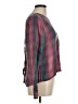 Cloth & Stone Plaid Burgundy Pullover Sweater Size M - photo 4