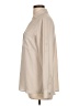 Express 100% Polyester Tan Long Sleeve Blouse Size L - photo 5