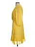 Taylor 100% Polyester Solid Yellow Cocktail Dress Size 4 - photo 5
