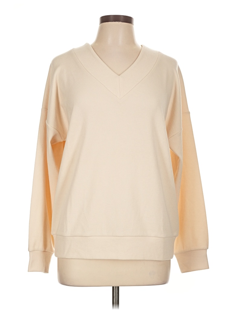 Pre-owned Felina Kimono In Tan
