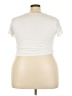madden nyc Ivory Short Sleeve Top Size 3X - photo 2