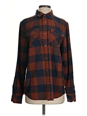 Vans Long Sleeve Button-Down Shirt (view 1)