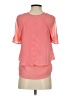 Juicy Couture 100% Polyester Pink Short Sleeve Blouse Size XS - photo 2