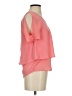 Juicy Couture 100% Polyester Pink Short Sleeve Blouse Size XS - photo 4
