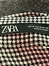 Zara Checkered-gingham Ivory Skort Size M - photo 3