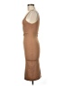 Zara Solid Tan Cocktail Dress Size M - photo 5