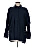 Everlane 100% Cotton Solid Blue 3/4 Sleeve Button-Down Shirt Size M - photo 1