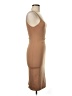 Zara Solid Tan Cocktail Dress Size M - photo 4