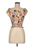 Mi ami 100% Rayon Orange Short Sleeve Top Size M - photo 1