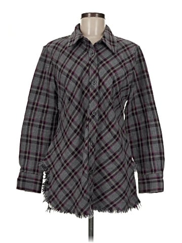 CAbi Long Sleeve Button-Down Shirt (view 1)