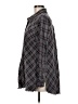 CAbi Plaid Gray Long Sleeve Button-Down Shirt Size M - photo 5