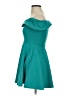Missguided Solid Teal Cocktail Dress Size 2 - photo 5