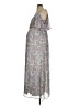 Pink Blush 100% Polyester Paisley Gray Casual Dress Size S - photo 5