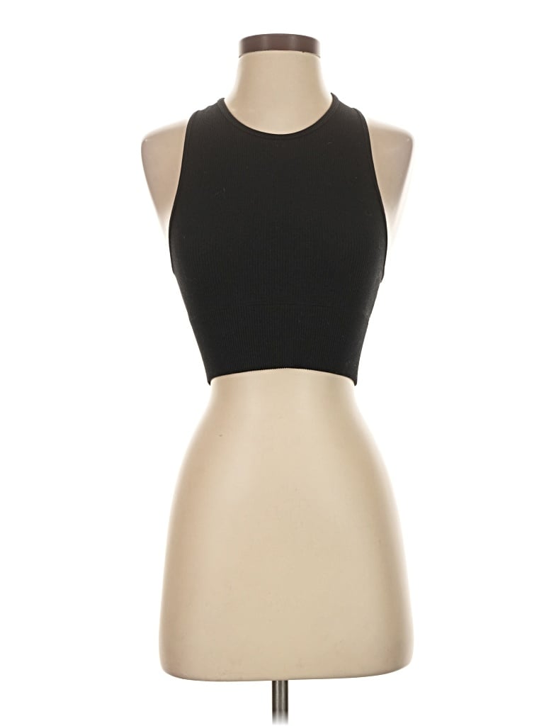Pre-owned Gilly Hicks Tank Top Tan Halter Neckline Tops