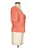 FRNCH Orange Short Sleeve Blouse Size XS - photo 4
