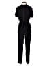 Eilly Bazar 100% Polyester Solid Black Jumpsuit Size M - photo 1