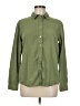 mavi Solid Green Long Sleeve Button-Down Shirt Size M - photo 1