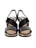 Adrienne Vittadini Black Ivory Wedges Size 10 - photo 2