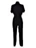 Eilly Bazar 100% Polyester Solid Black Jumpsuit Size M - photo 2