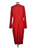 ASHRO Solid Red Cocktail Dress Size L - photo 2