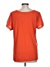 Ann Taylor LOFT Orange Short Sleeve Blouse Size L - photo 2