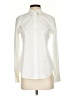 Theory Ivory Long Sleeve Button-Down Shirt Size 00 - photo 1