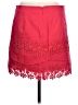 J.Crew 100% Cotton Red Casual Skirt Size 10 - photo 2