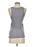Express 100% Polyester Silver Sleeveless Top Size XS - photo 2