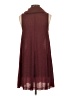 BDG Solid Burgundy Casual Dress Size S - photo 2