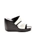 Sergio Rossi White Black Wedges Size EU 38 - photo 1