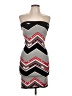 XOXO Chevron-herringbone Gray Cocktail Dress Size L - photo 1