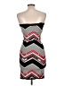 XOXO Chevron-herringbone Gray Cocktail Dress Size L - photo 2