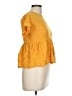 Unbranded Yellow Short Sleeve Top Size 12 - photo 4