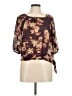 Moulinette Soeurs 100% Silk Brown Blouse Size 6 - photo 1