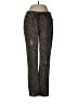 Cato Animal Print Black Casual Pants Size M - photo 1