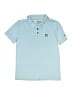 Hurley 100% Polyester Blue Short Sleeve Polo Size 8-10 yrs - photo 1