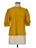 Shein Yellow 3/4 Sleeve Top Size 6 - photo 1