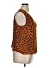 Worthington 100% Polyester Orange Sleeveless Blouse Size XL (petite) - photo 4