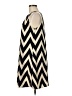 Pink Owl 100% Polyester Chevron-herringbone Black Casual Dress Size M - photo 5