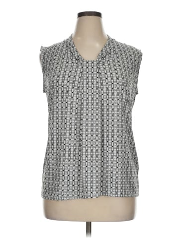 Dana Buchman Sleeveless T-Shirt (view 1)