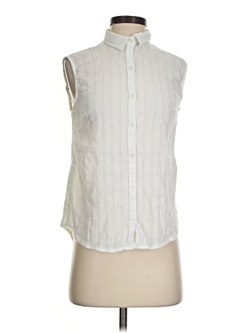 Obey Sleeveless Button-Down Shirt (view 1)