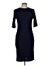 H&M Solid Blue Cocktail Dress Size L - photo 1